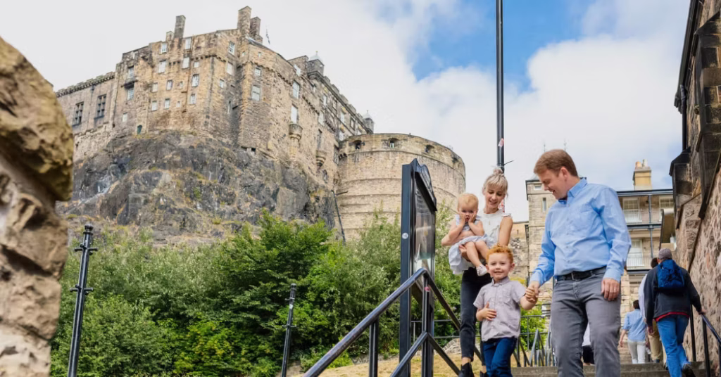 Photo Spots in Edinburgh Castle Photo Spots in Edinburgh Castle